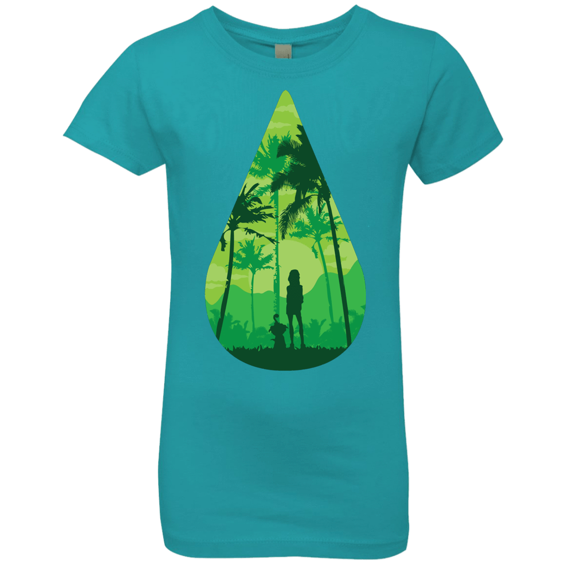 T-Shirts Tahiti Blue / YXS Sincerity Girls Premium T-Shirt