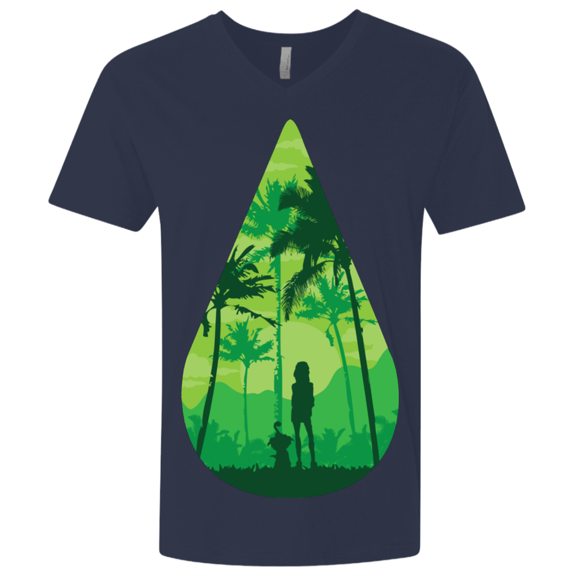 T-Shirts Midnight Navy / X-Small Sincerity Men's Premium V-Neck