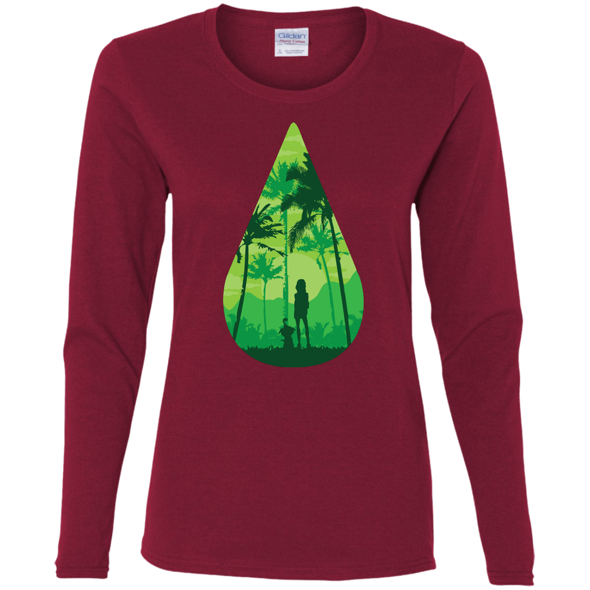 T-Shirts Cardinal / S Sincerity Women's Long Sleeve T-Shirt