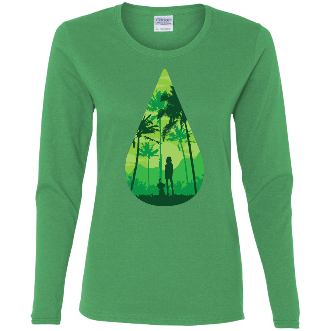 T-Shirts Irish Green / S Sincerity Women's Long Sleeve T-Shirt
