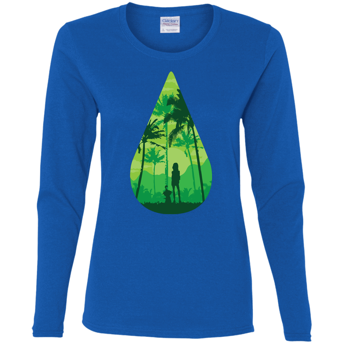 T-Shirts Royal / S Sincerity Women's Long Sleeve T-Shirt
