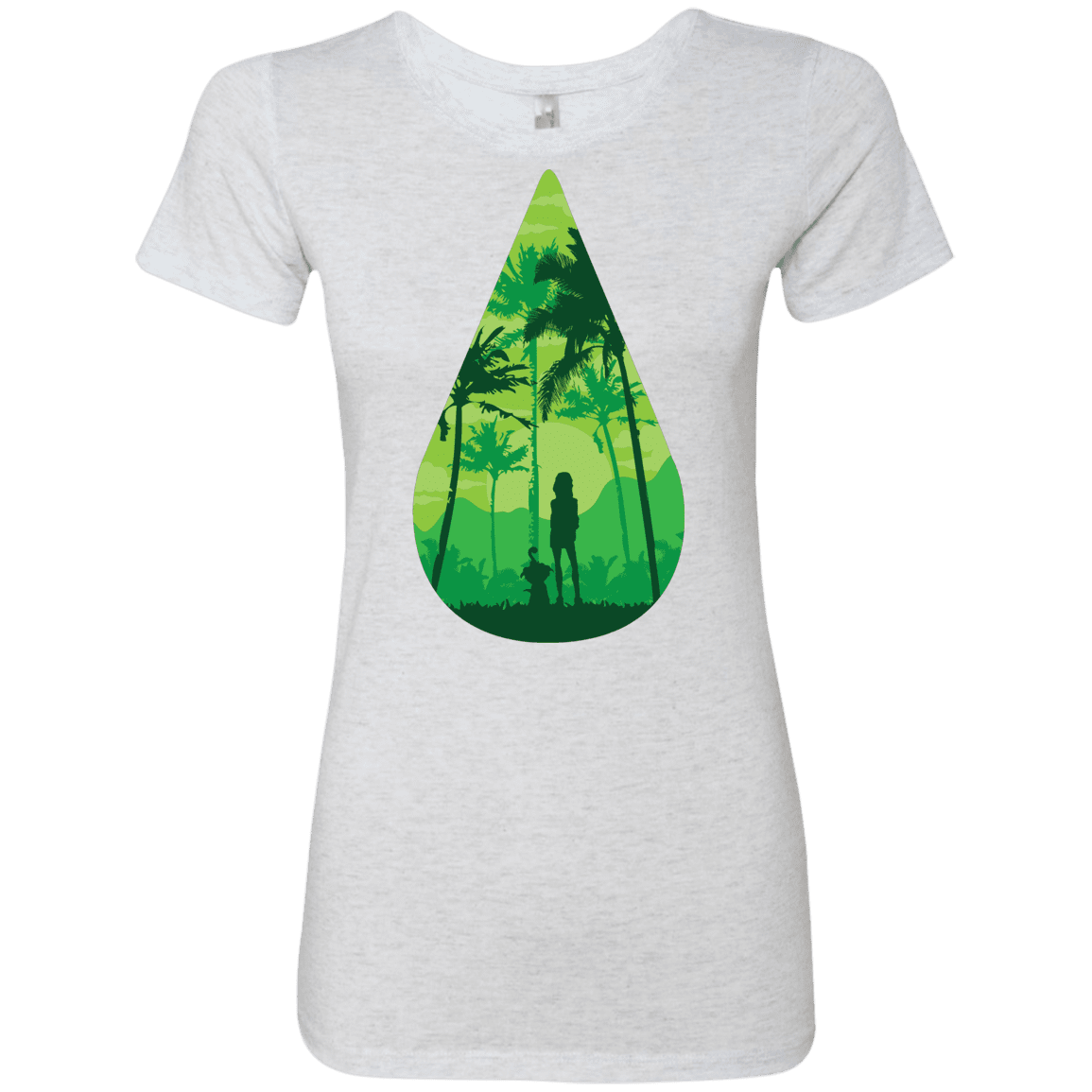 T-Shirts Heather White / S Sincerity Women's Triblend T-Shirt
