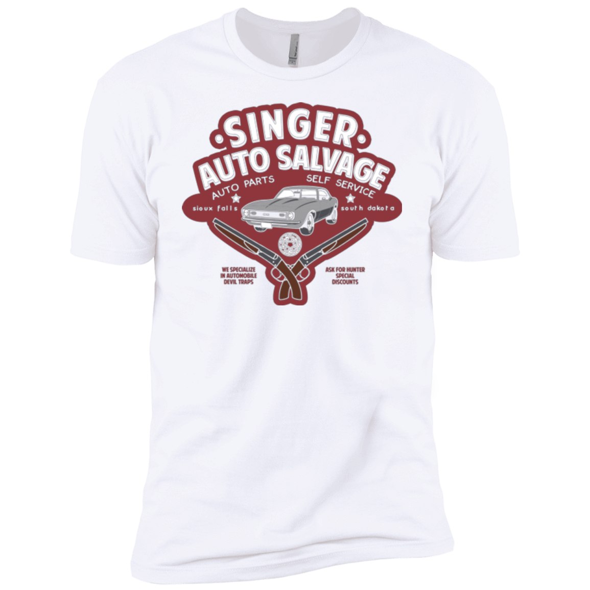 T-Shirts White / YXS Singer Auto Salvage Boys Premium T-Shirt