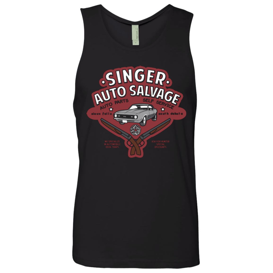 Singer Auto Salvage Men's Premium Tank Top