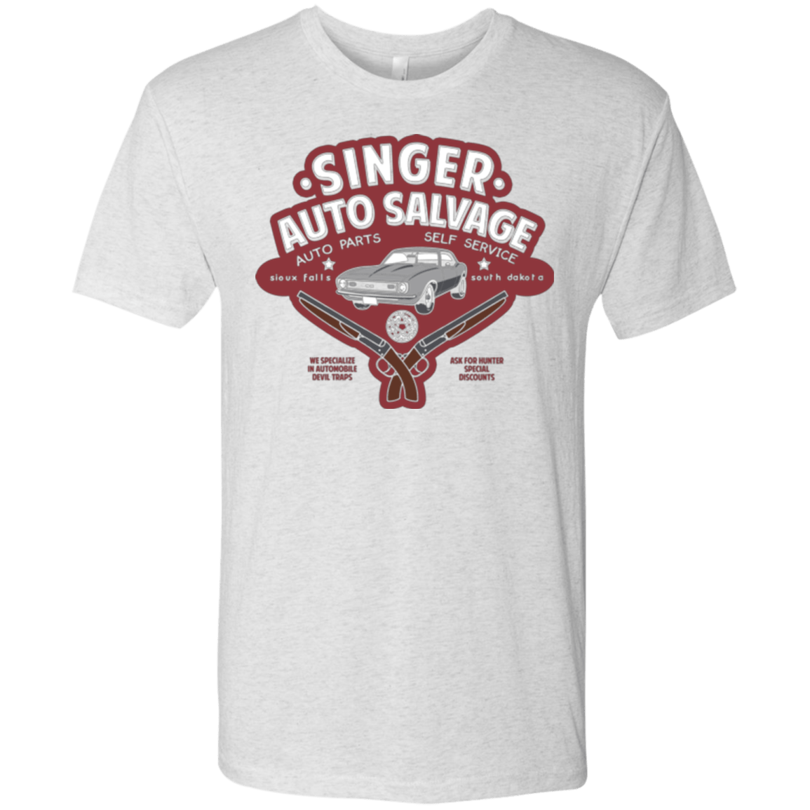 Singer Auto Salvage Men's Triblend T-Shirt
