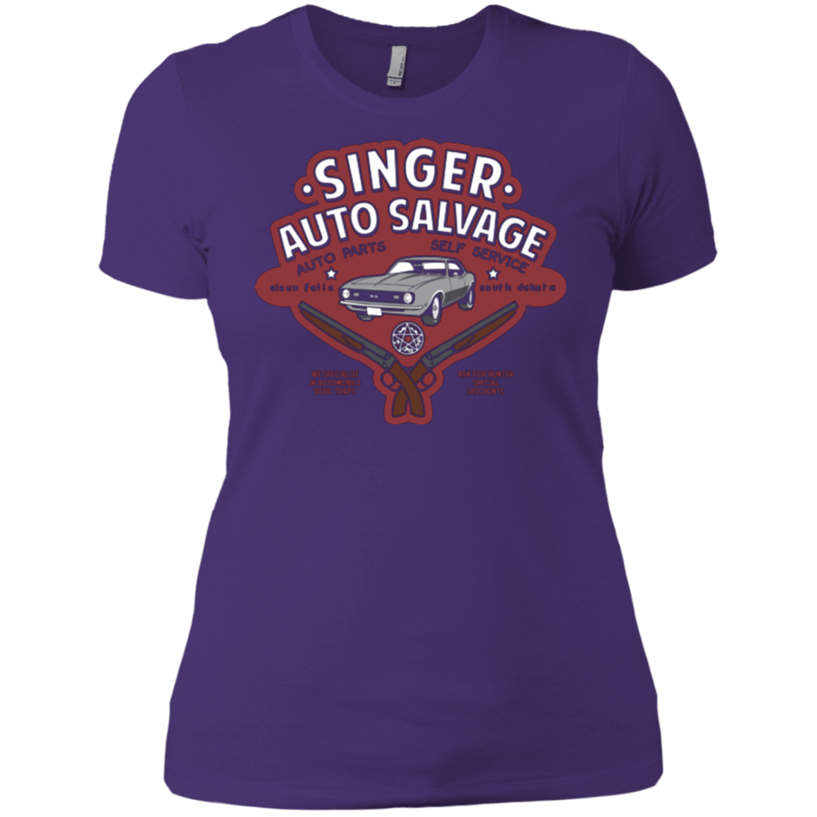 T-Shirts Purple / X-Small Singer Auto Salvage Women's Premium T-Shirt