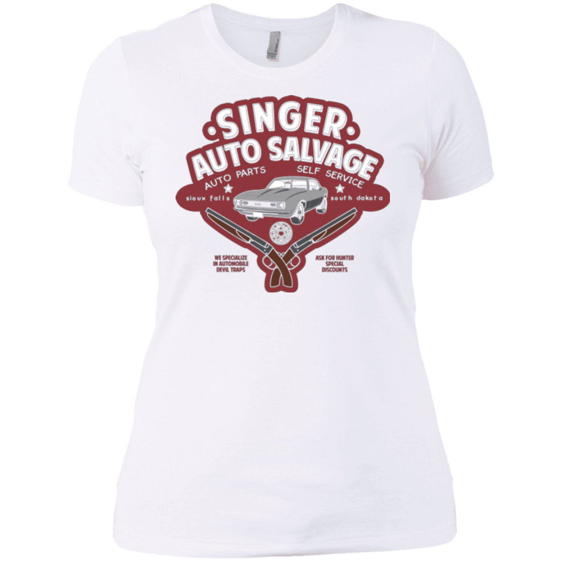 T-Shirts White / X-Small Singer Auto Salvage Women's Premium T-Shirt