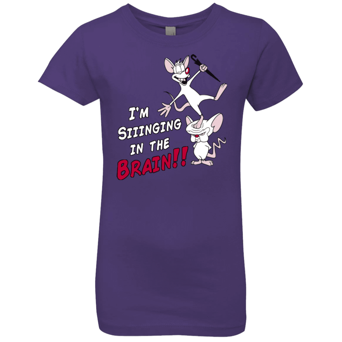 T-Shirts Purple Rush / YXS Singing In The Brain Girls Premium T-Shirt