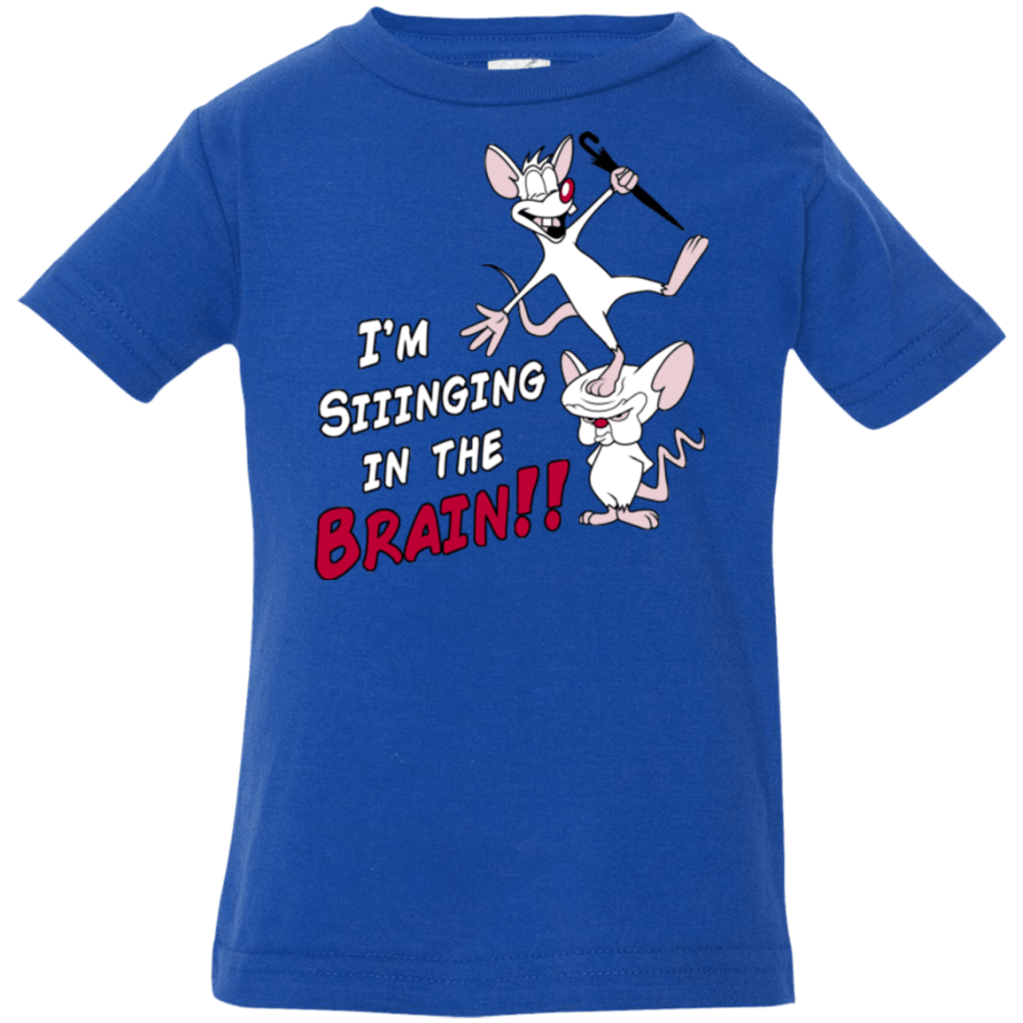 T-Shirts Royal / 6 Months Singing In The Brain Infant Premium T-Shirt