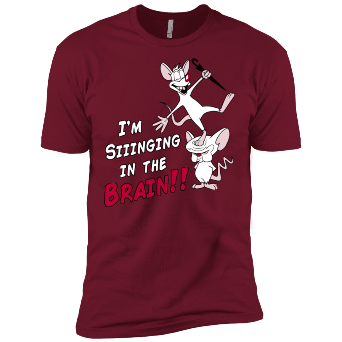 T-Shirts Cardinal / X-Small Singing In The Brain Men's Premium T-Shirt