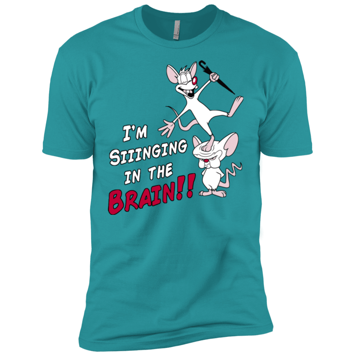 T-Shirts Tahiti Blue / X-Small Singing In The Brain Men's Premium T-Shirt