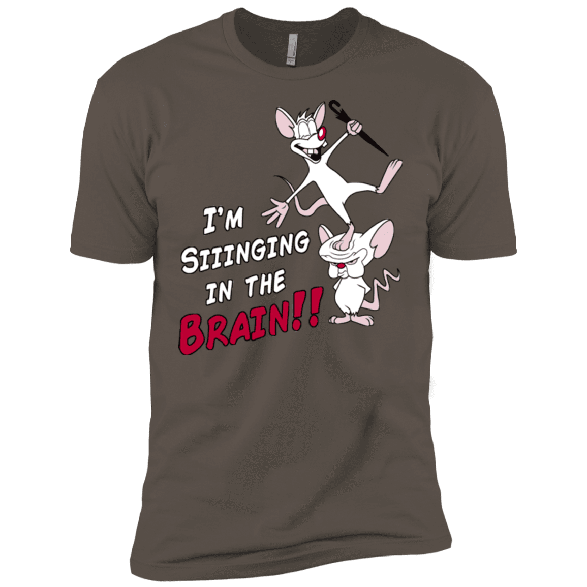 T-Shirts Warm Grey / X-Small Singing In The Brain Men's Premium T-Shirt