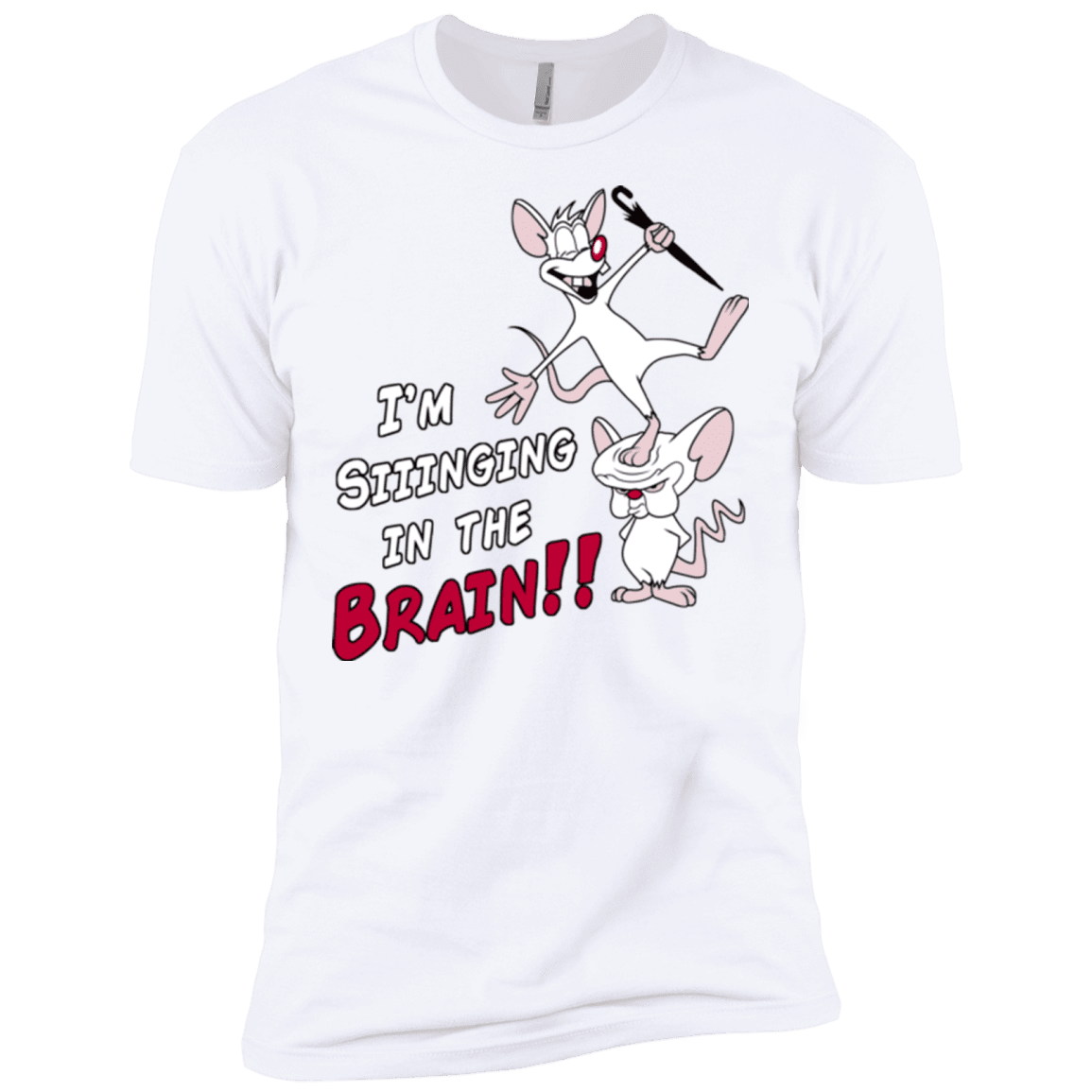 T-Shirts White / X-Small Singing In The Brain Men's Premium T-Shirt