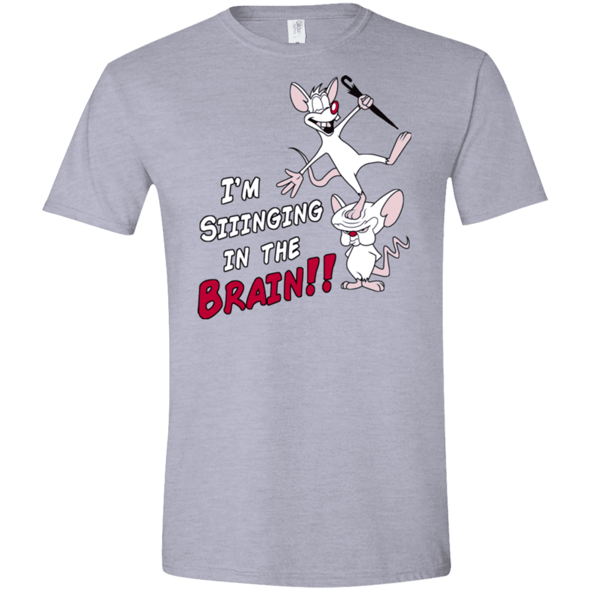 T-Shirts Sport Grey / X-Small Singing In The Brain Men's Semi-Fitted Softstyle