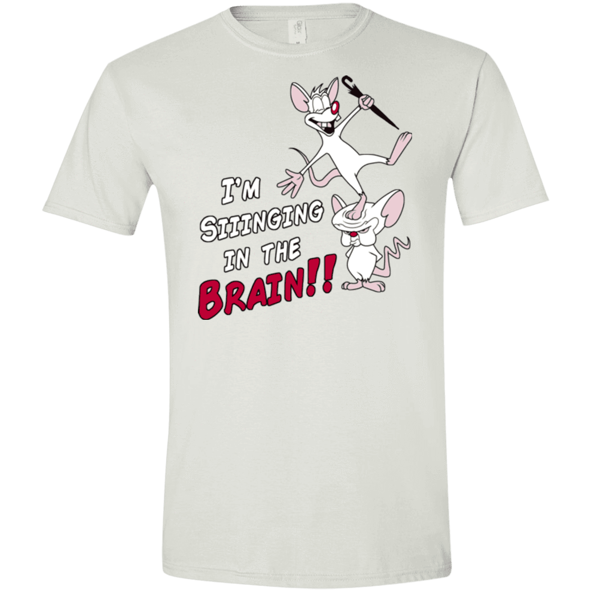 T-Shirts White / X-Small Singing In The Brain Men's Semi-Fitted Softstyle