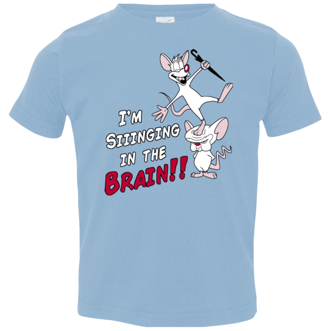 T-Shirts Light Blue / 2T Singing In The Brain Toddler Premium T-Shirt