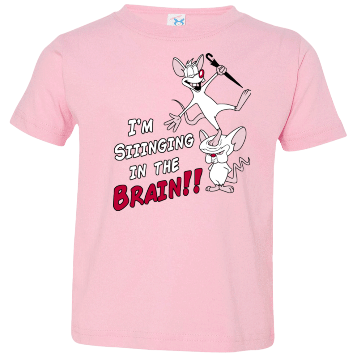 T-Shirts Pink / 2T Singing In The Brain Toddler Premium T-Shirt
