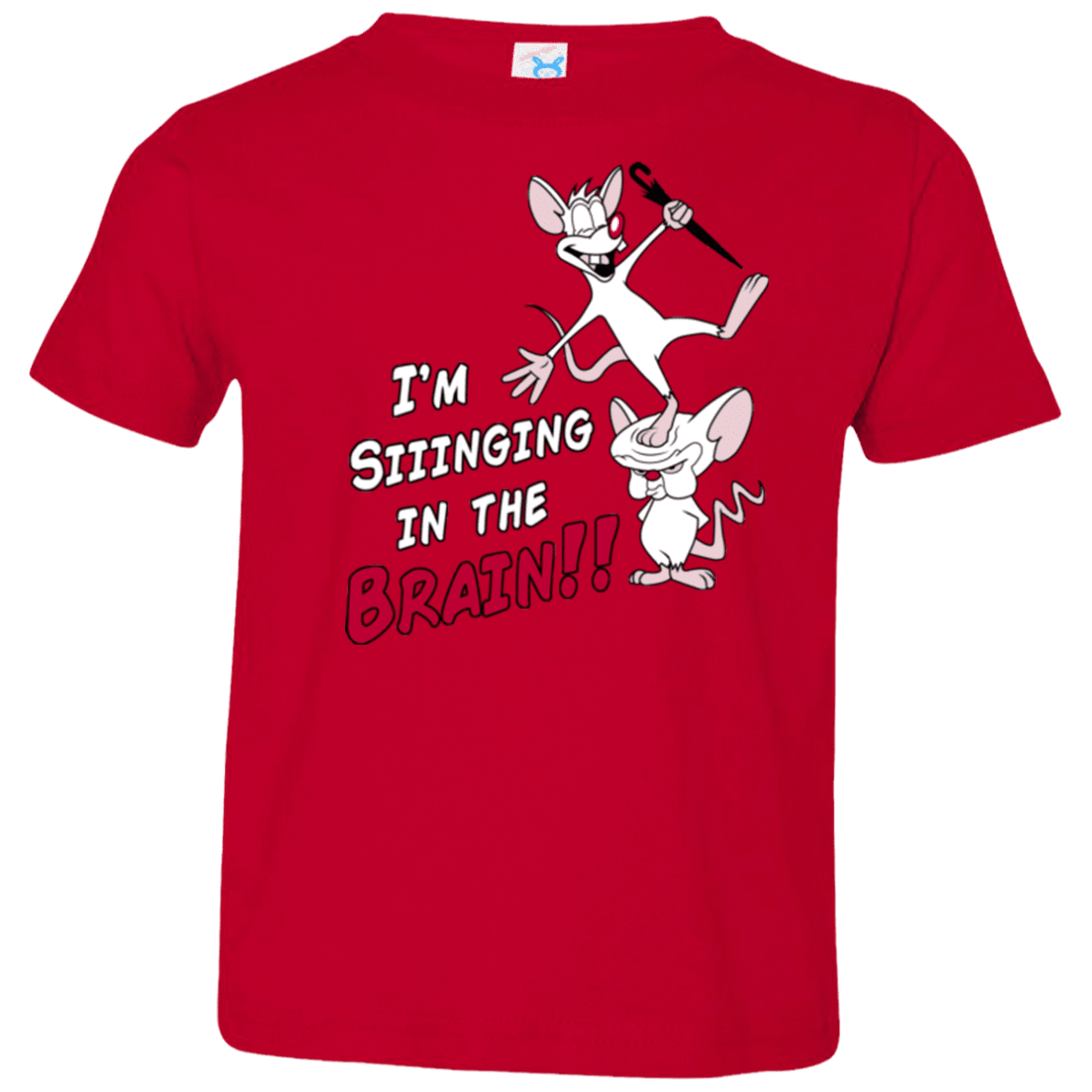 T-Shirts Red / 2T Singing In The Brain Toddler Premium T-Shirt