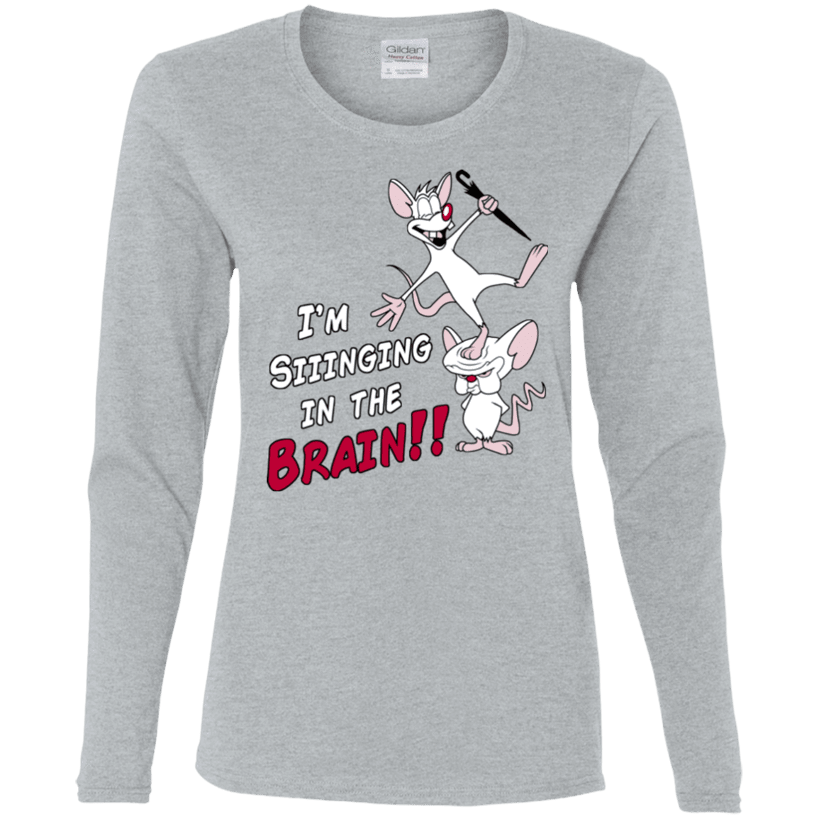 T-Shirts Sport Grey / S Singing In The Brain Women's Long Sleeve T-Shirt