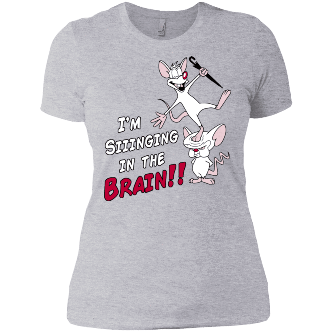 T-Shirts Heather Grey / X-Small Singing In The Brain Women's Premium T-Shirt