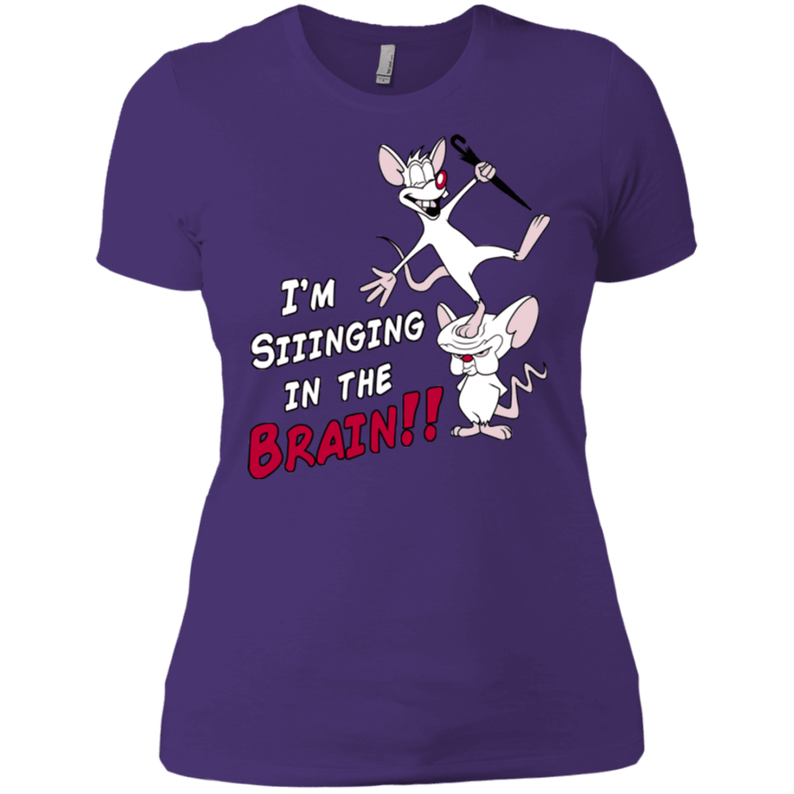 T-Shirts Purple Rush/ / X-Small Singing In The Brain Women's Premium T-Shirt