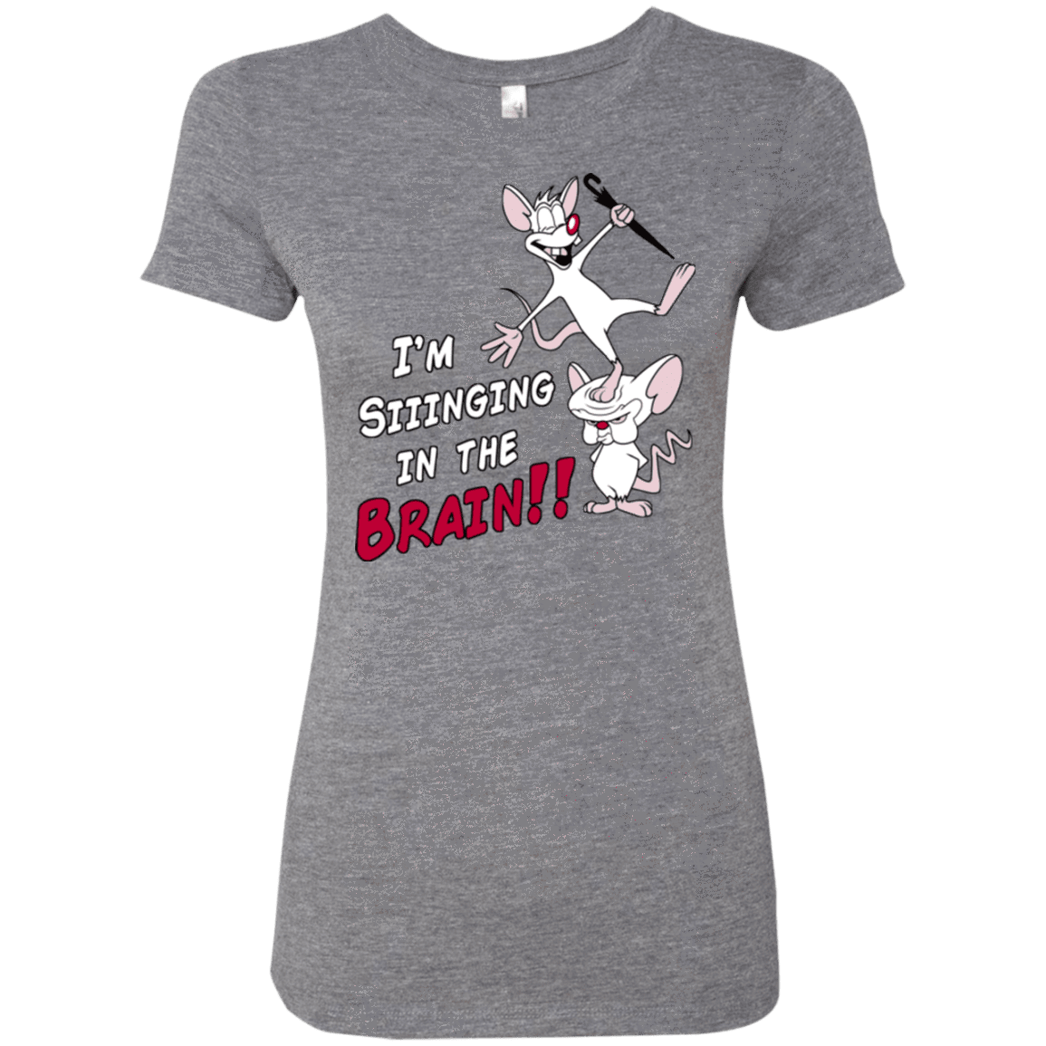 T-Shirts Premium Heather / S Singing In The Brain Women's Triblend T-Shirt