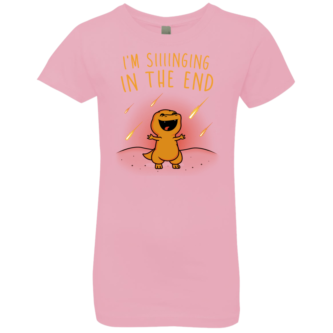 T-Shirts Light Pink / YXS Singing in the End Girls Premium T-Shirt