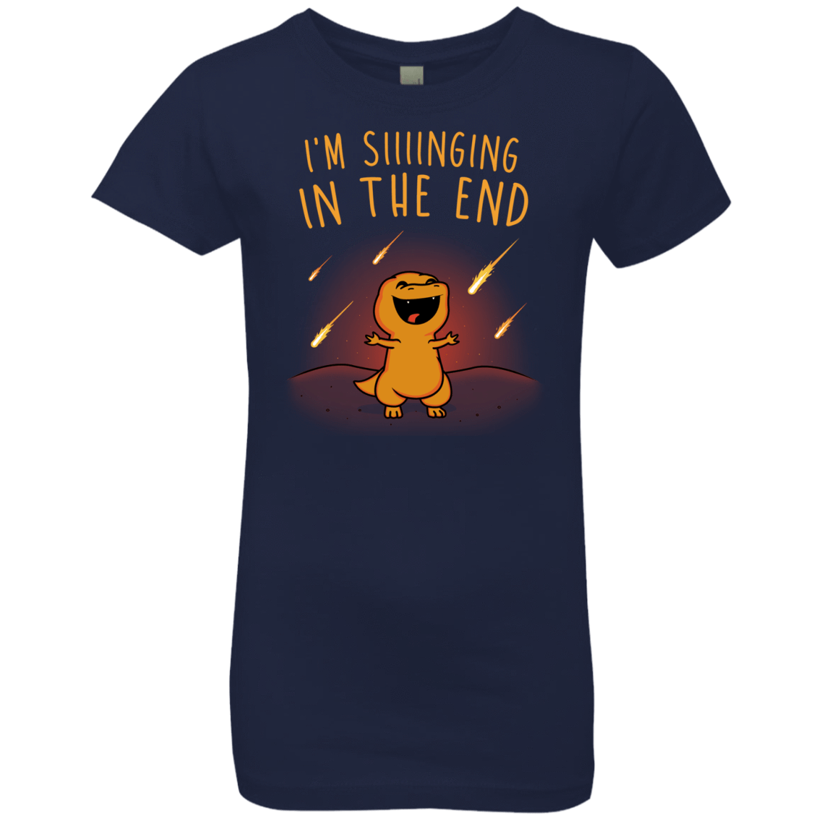 T-Shirts Midnight Navy / YXS Singing in the End Girls Premium T-Shirt