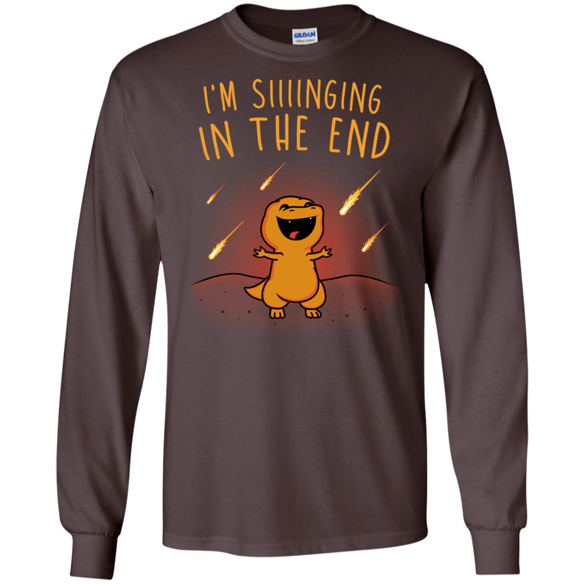 Singing in the End Men's Long Sleeve T-Shirt