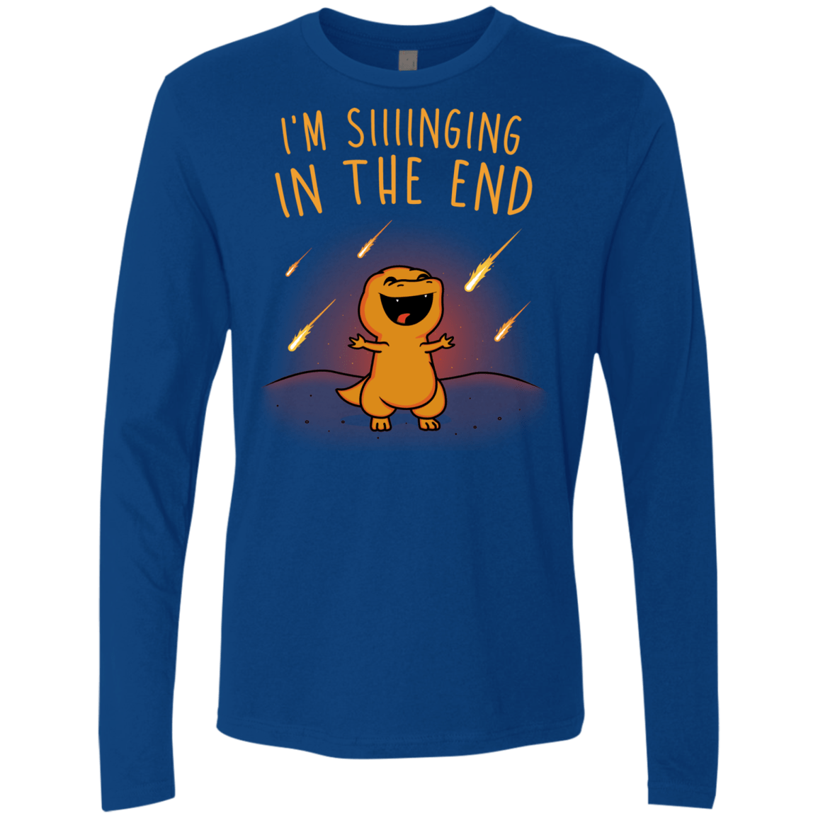 Singing in the End Men's Premium Long Sleeve