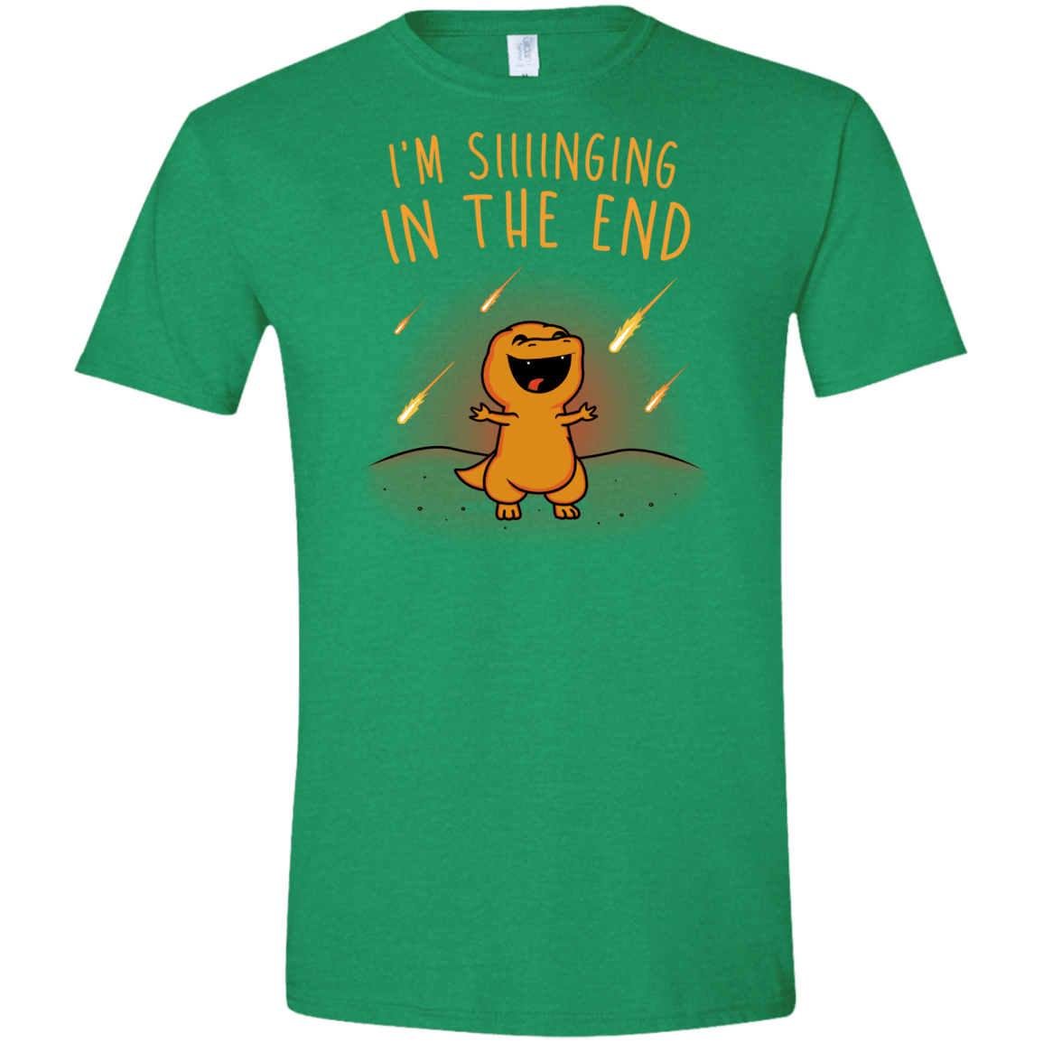 Singing in the End Men's Semi-Fitted Softstyle