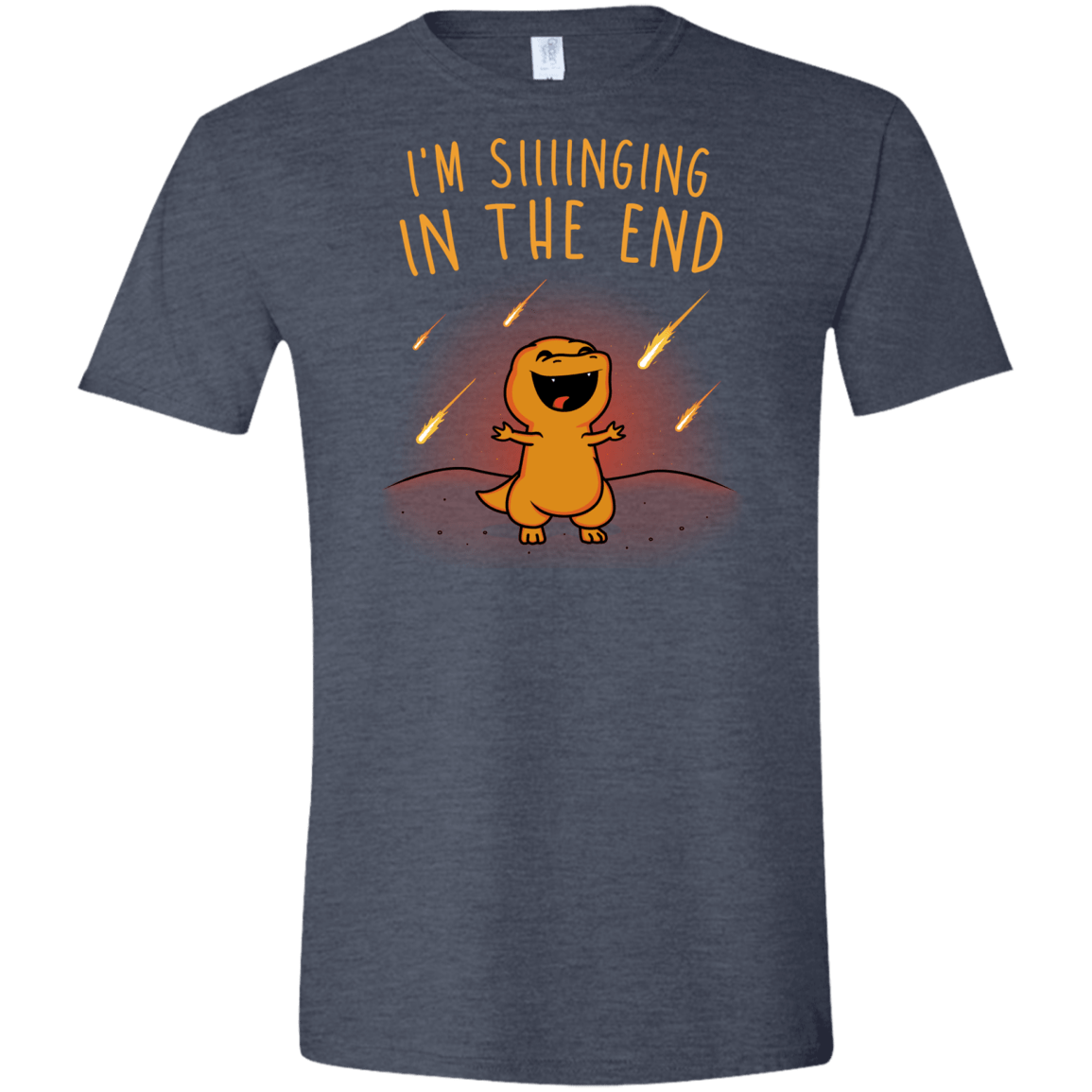 Singing in the End Men's Semi-Fitted Softstyle