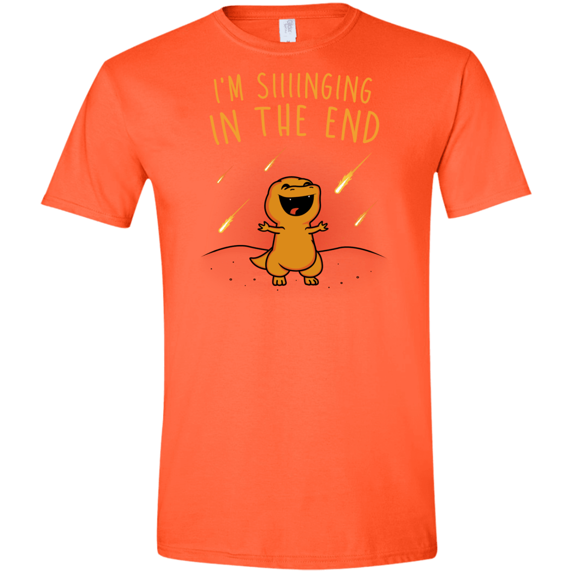 Singing in the End Men's Semi-Fitted Softstyle