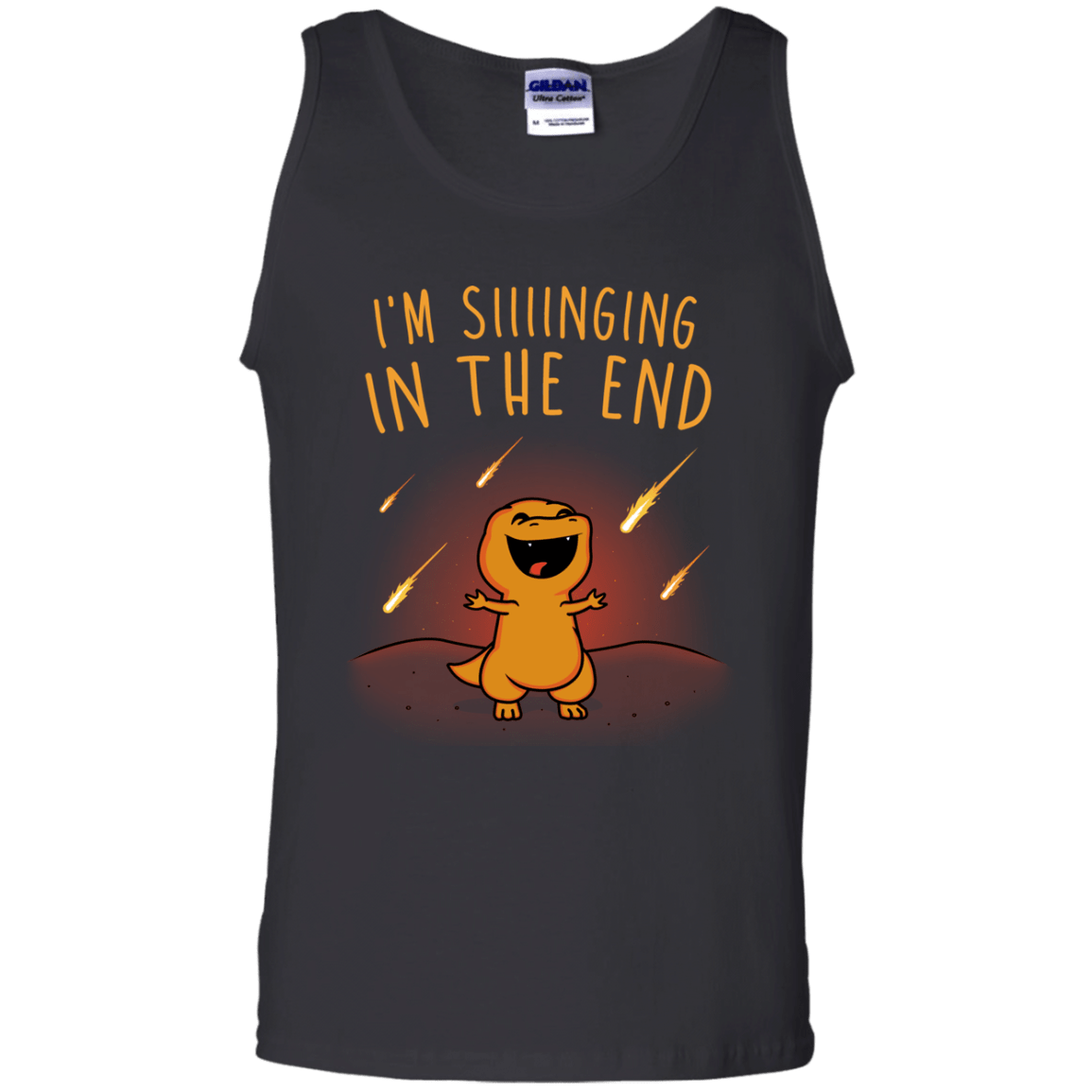 Singing in the End Men's Tank Top
