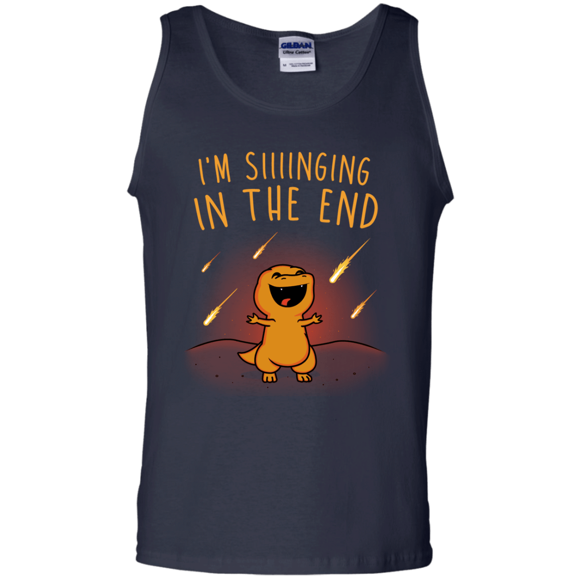 Singing in the End Men's Tank Top