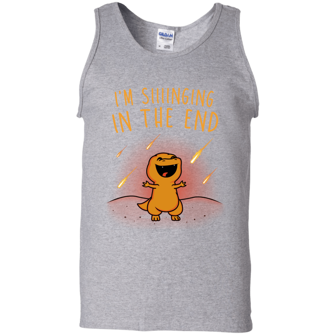 Singing in the End Men's Tank Top