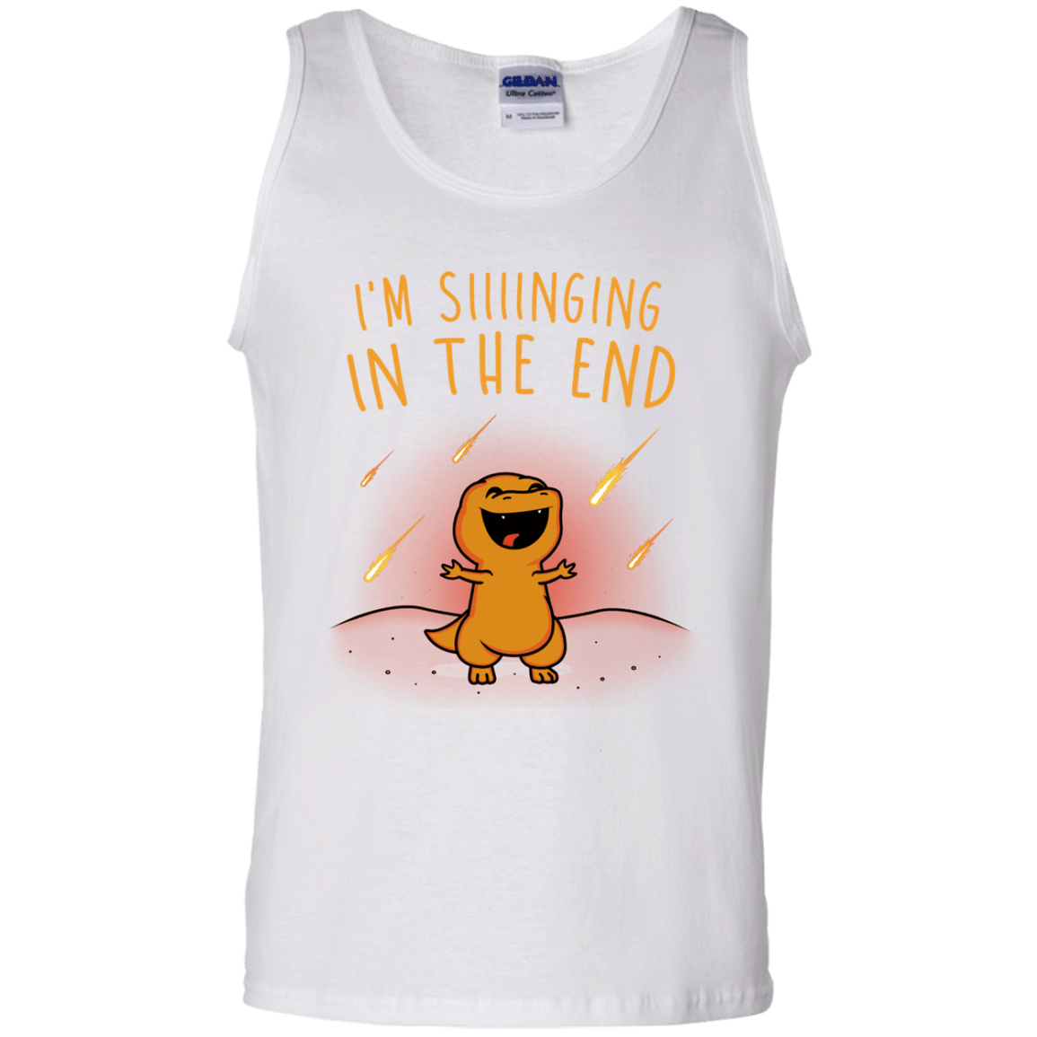 Singing in the End Men's Tank Top