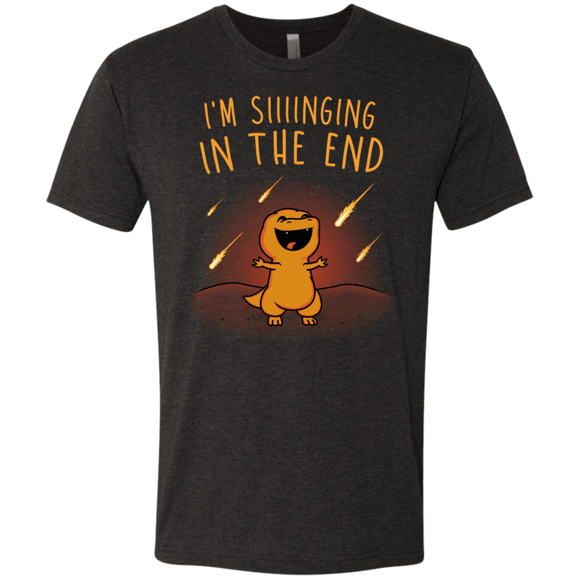 T-Shirts Vintage Black / S Singing in the End Men's Triblend T-Shirt