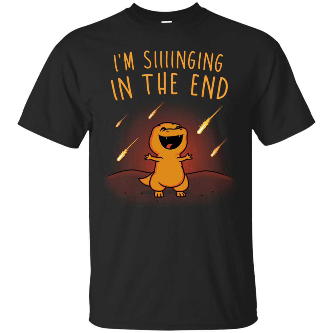 T-Shirts Black / S Singing in the End T-Shirt