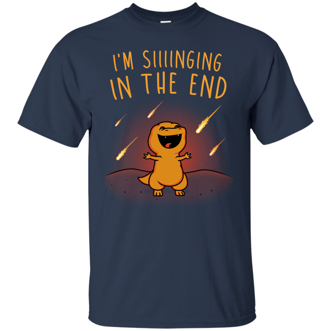 T-Shirts Navy / S Singing in the End T-Shirt