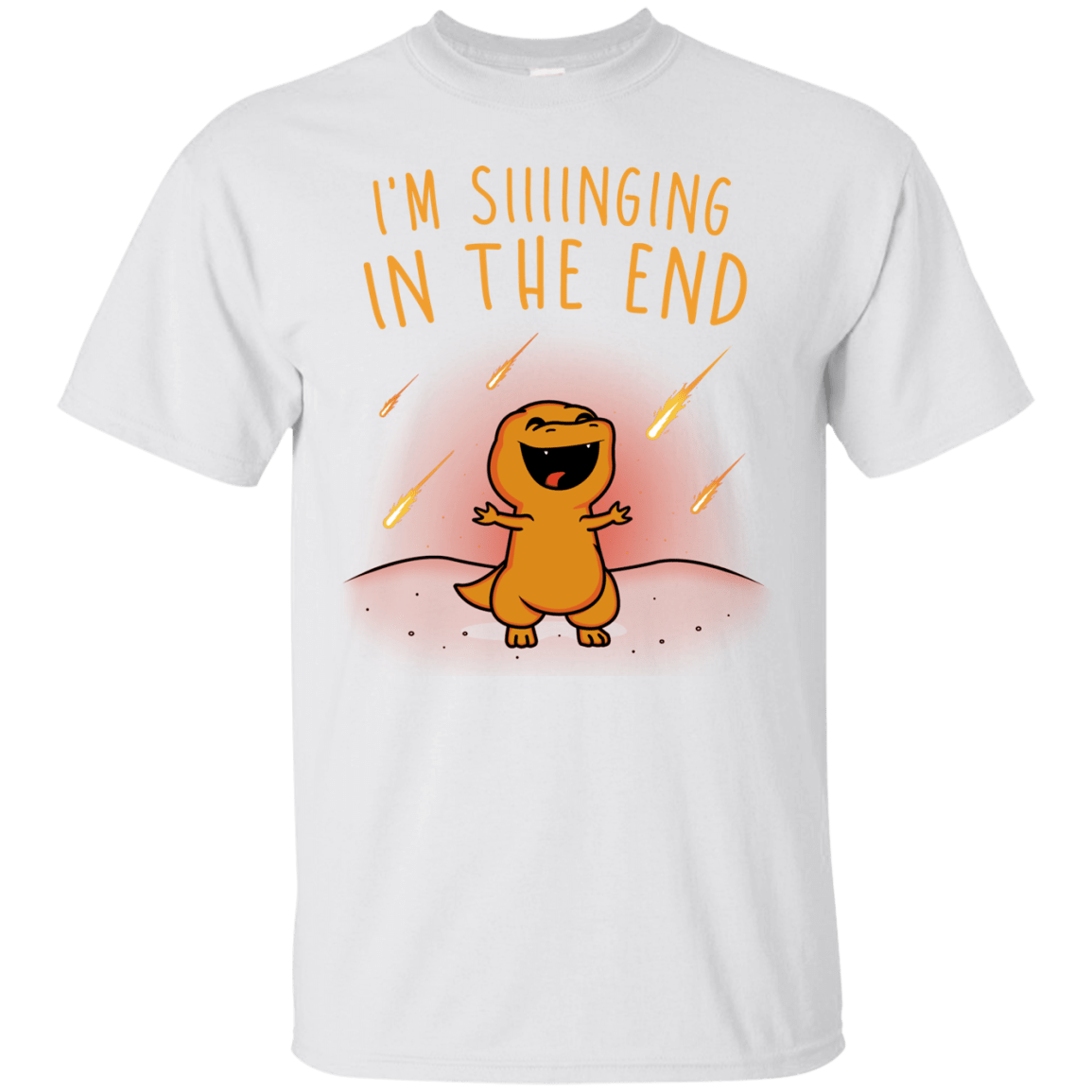 T-Shirts White / S Singing in the End T-Shirt