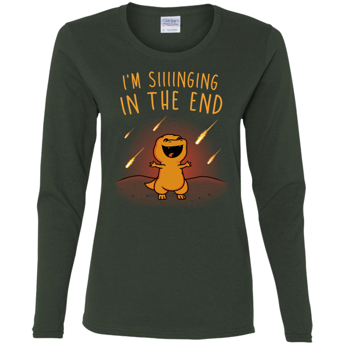 T-Shirts Forest / S Singing in the End Women's Long Sleeve T-Shirt