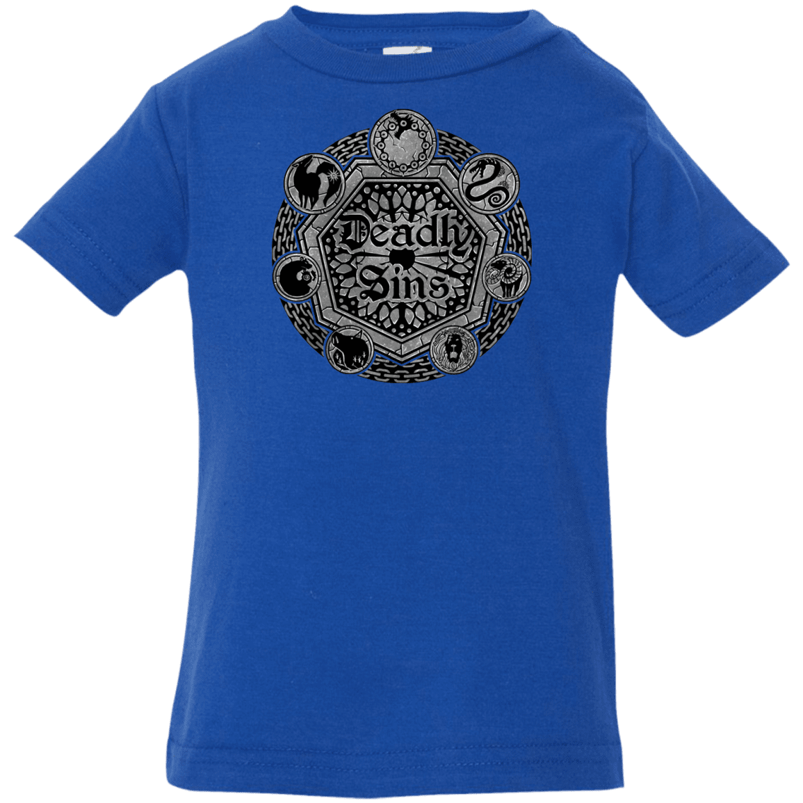 T-Shirts Royal / 6 Months Sins Shield Infant Premium T-Shirt