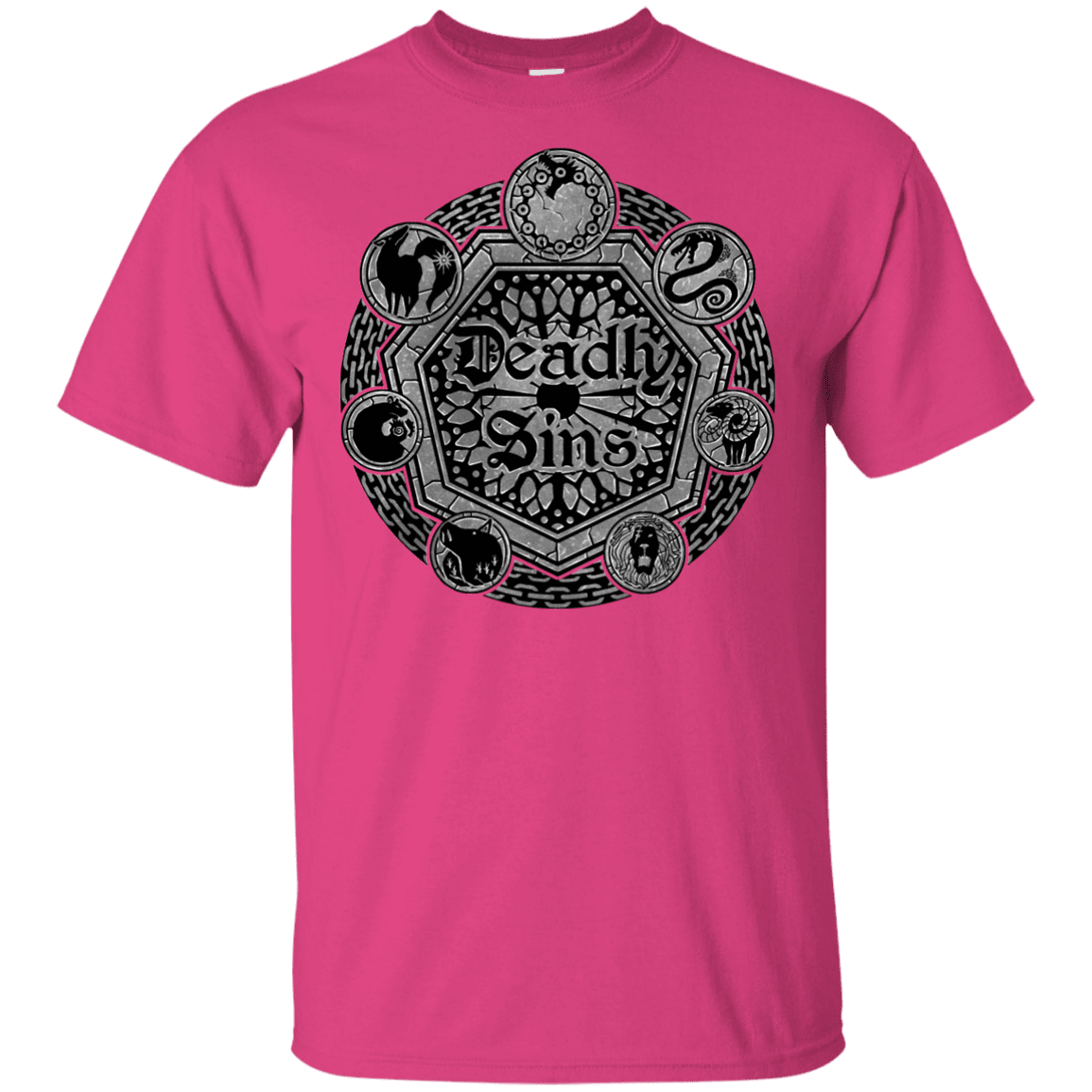 T-Shirts Heliconia / YXS Sins Shield Youth T-Shirt