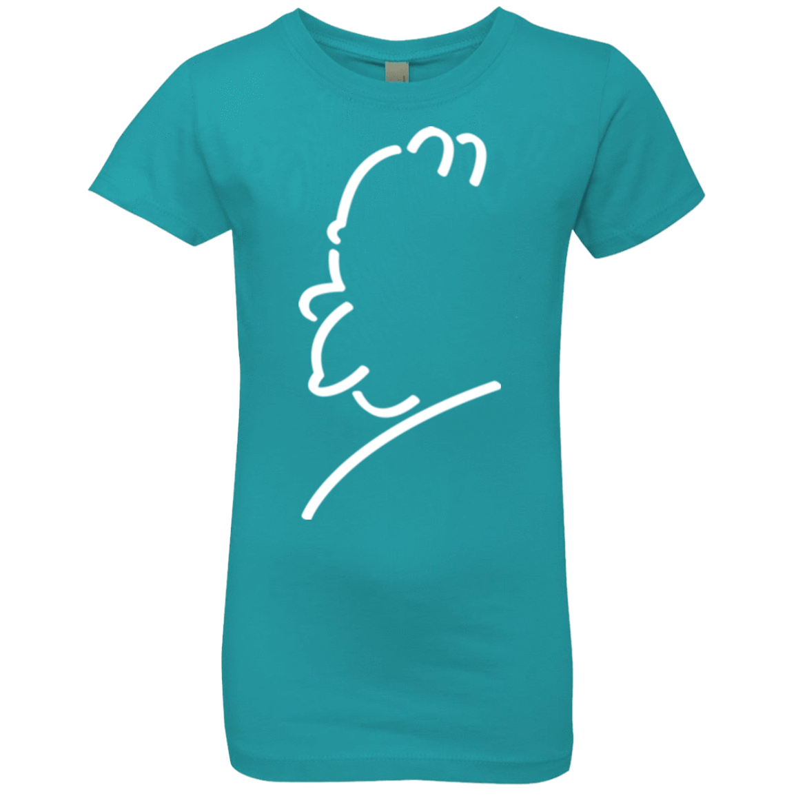 T-Shirts Tahiti Blue / YXS Sir Alfred J Girls Premium T-Shirt