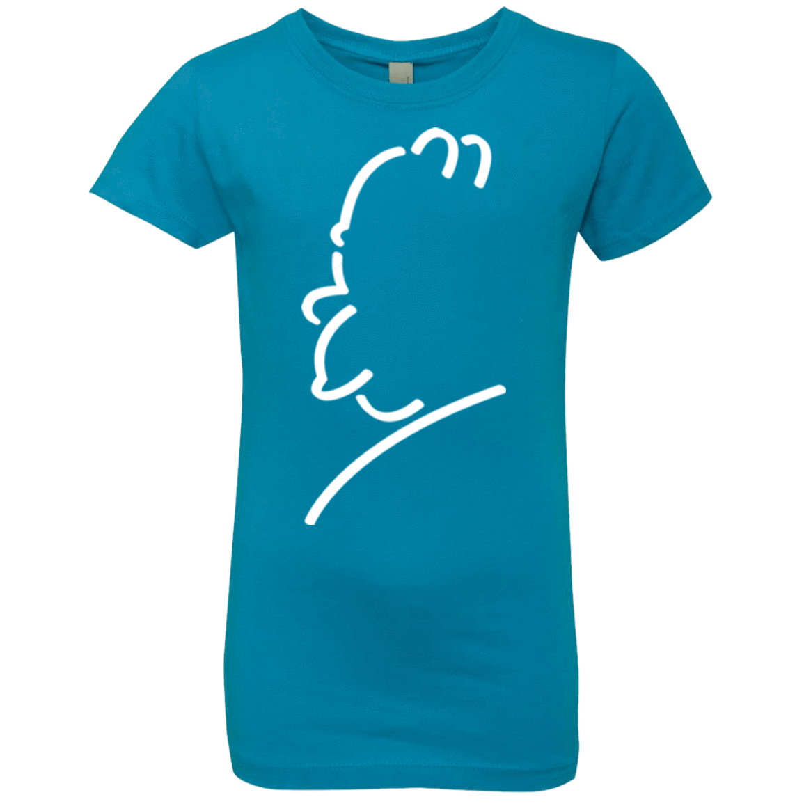 T-Shirts Turquoise / YXS Sir Alfred J Girls Premium T-Shirt