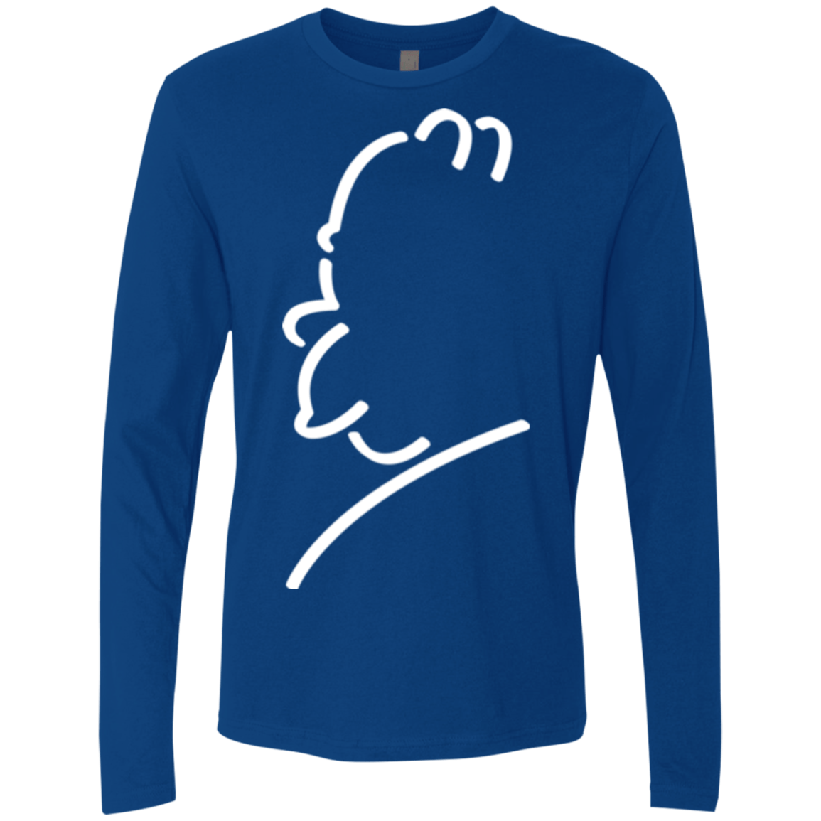 T-Shirts Royal / Small Sir Alfred J Men's Premium Long Sleeve