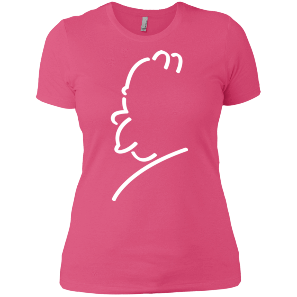 T-Shirts Hot Pink / X-Small Sir Alfred J Women's Premium T-Shirt