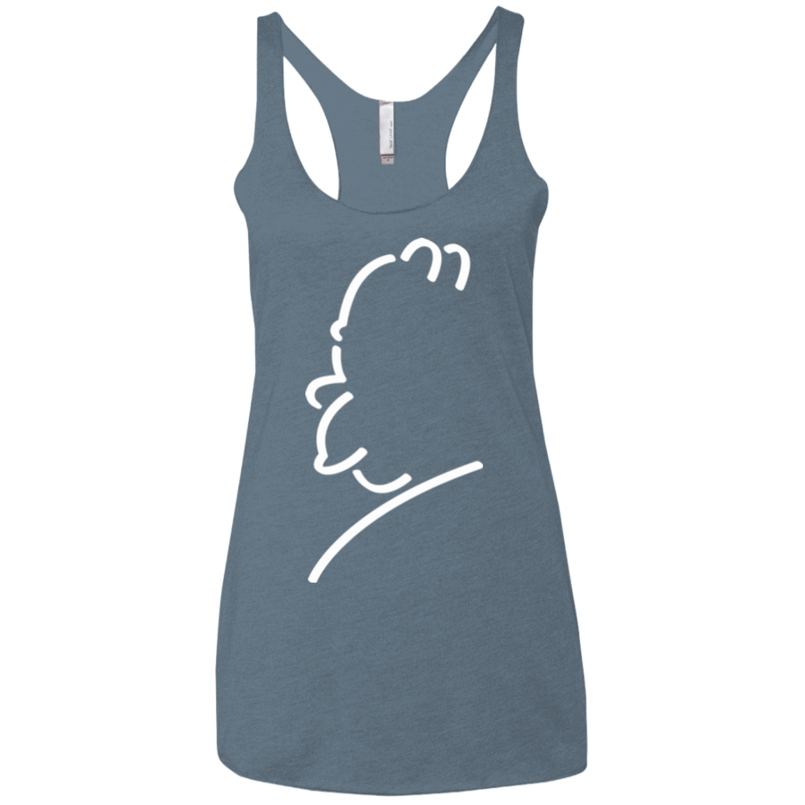 T-Shirts Indigo / X-Small Sir Alfred J Women's Triblend Racerback Tank