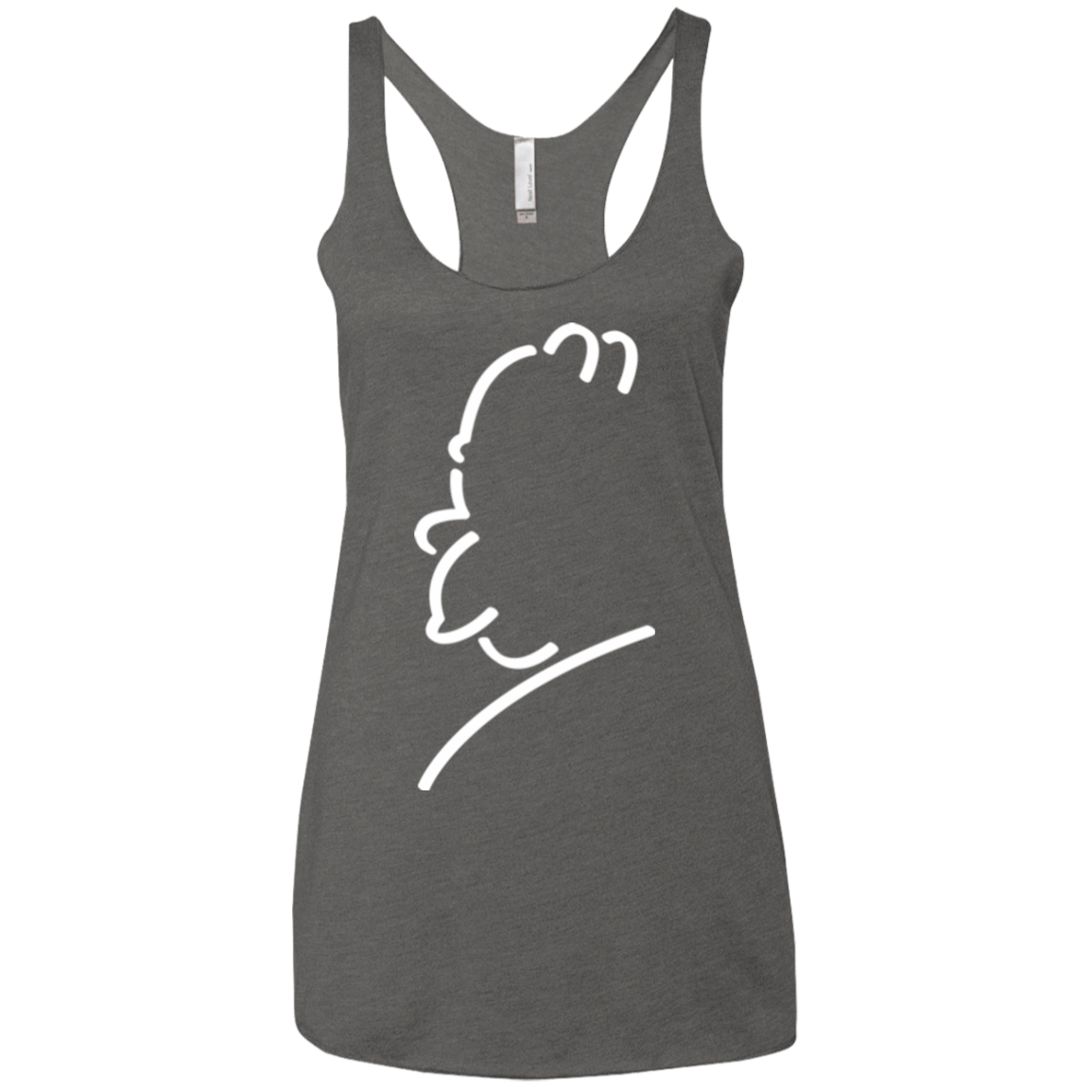 T-Shirts Premium Heather / X-Small Sir Alfred J Women's Triblend Racerback Tank